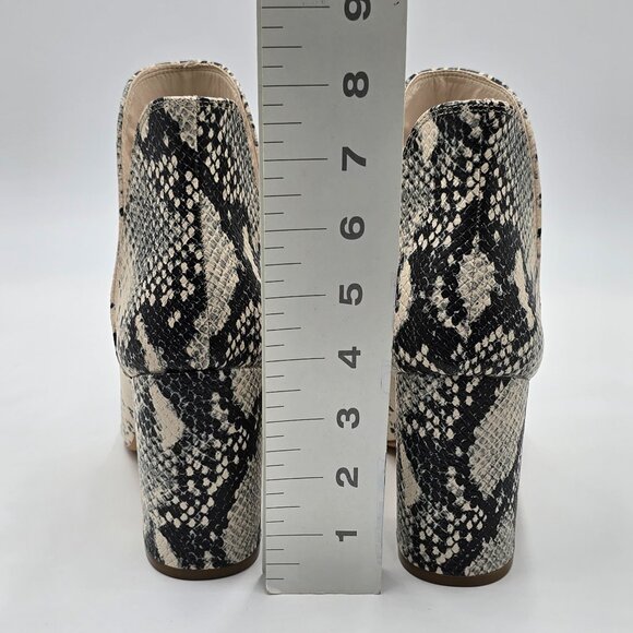 Madden Girl Snake Print Ankle Booties - Picture 11 of 16